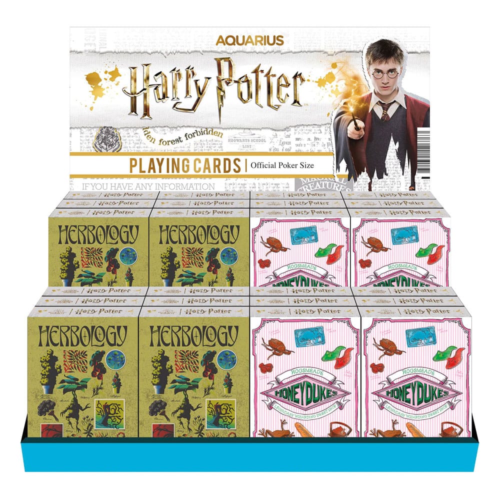 Harry Potter spillekort - Display (24)