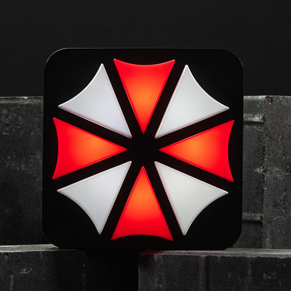 Resident Evil - Umbrella Corporation Logo - 3D Bureaulamp / Wandlamp