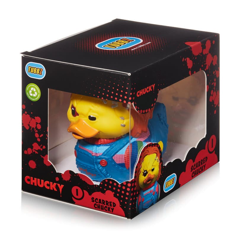 Child´s Play Tubbz PVC Figure Chucky Scarred Boxed Edition 10 cm