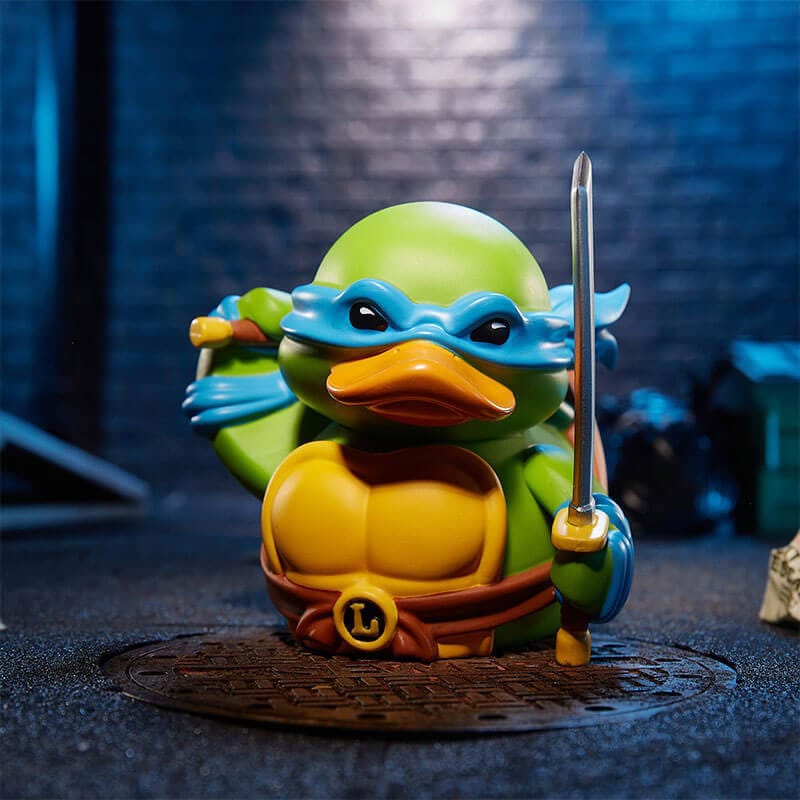 Numskull - Best of TUBBZ Boxed Badeend - Teenage Mutant Ninja Turtles - Leonardo - 9cm