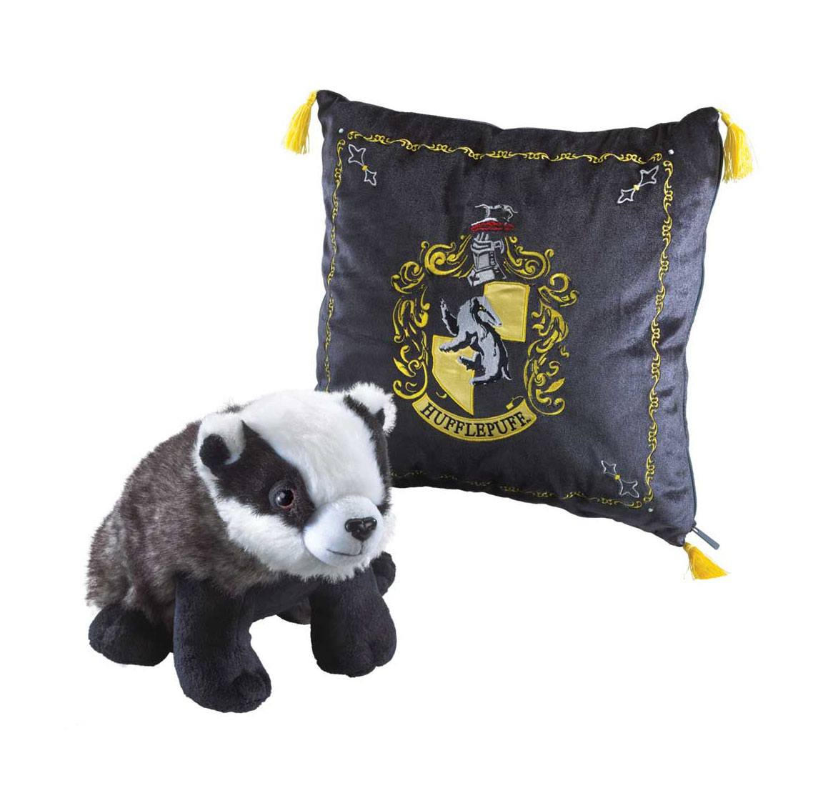 Harry Potter Hus Maskot Pude med bamse - Hufflepuff