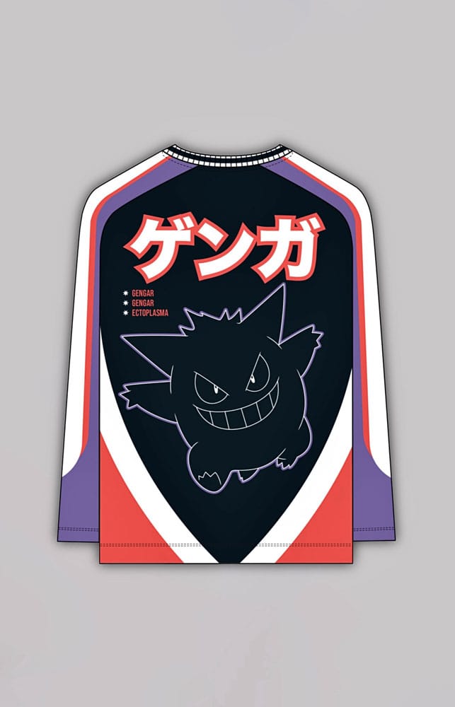 Pokemon Sweater Soccer Jersey Gengar  Size S
