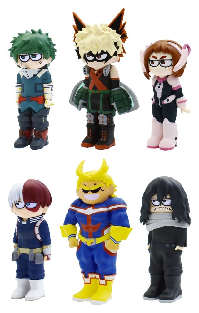 PRECOMENZI - My Hero Academia JIRORI Mini Figures 9 cm Vol. 1 Blind Box Display (6)