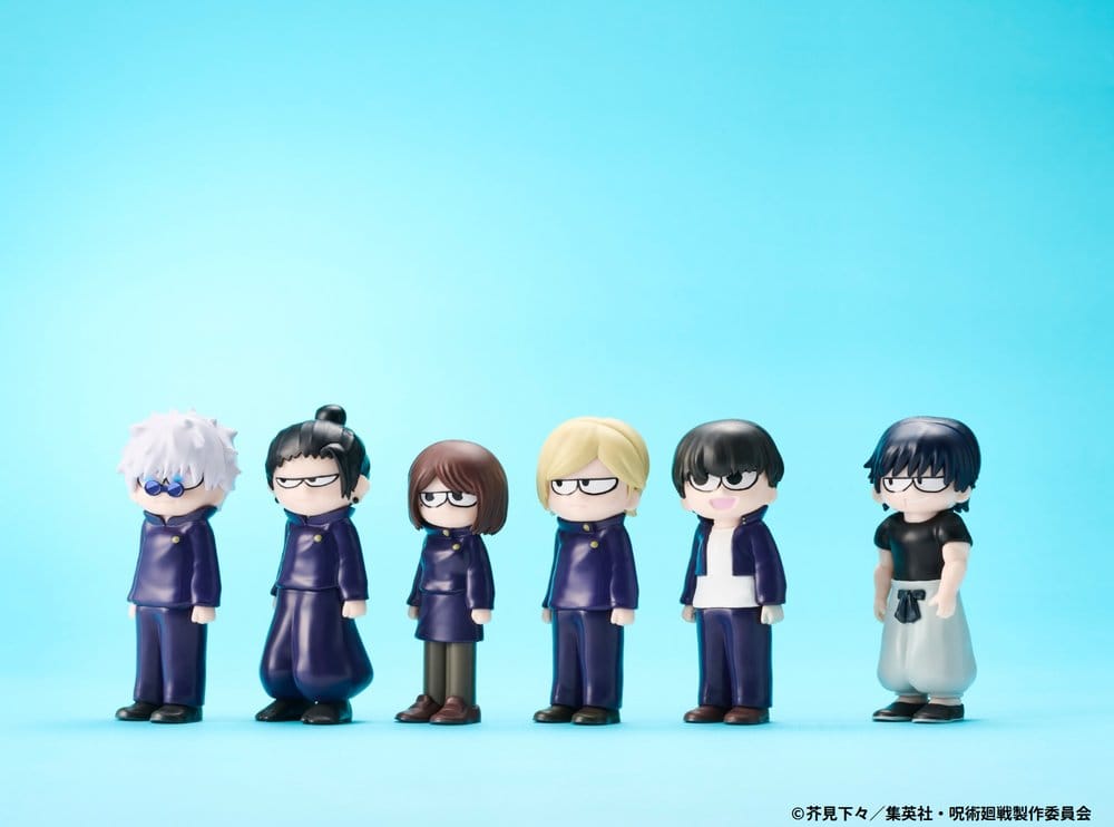 Jujutsu Kaisen JIRORI Mini Figures 9 cm Vol. 1 Blind Box Display (6) [1]