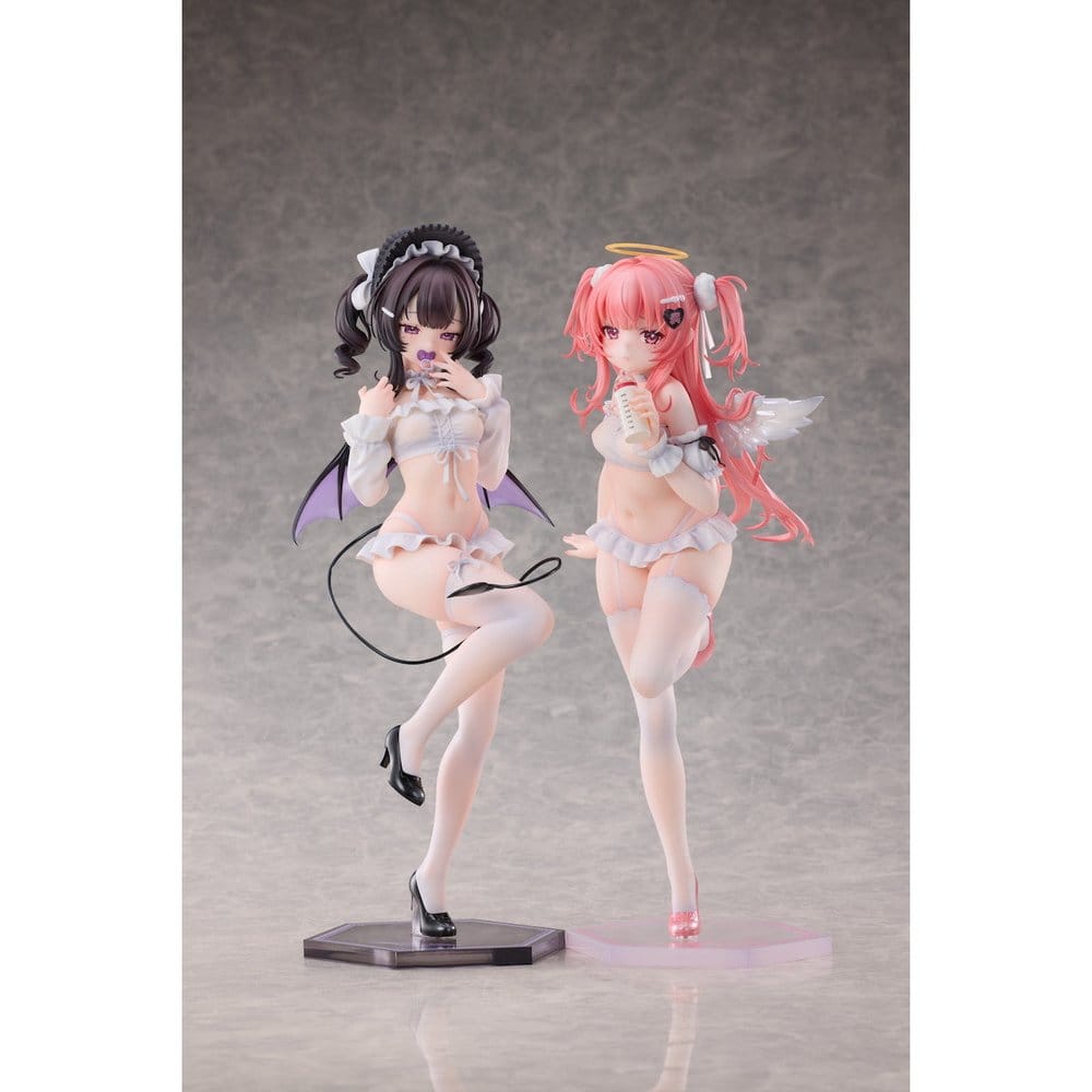PRECOMENZI - Original Character PVC Figures 1/6 2-Pack Shino & Aimu Illustrated by RIKO 30 cm