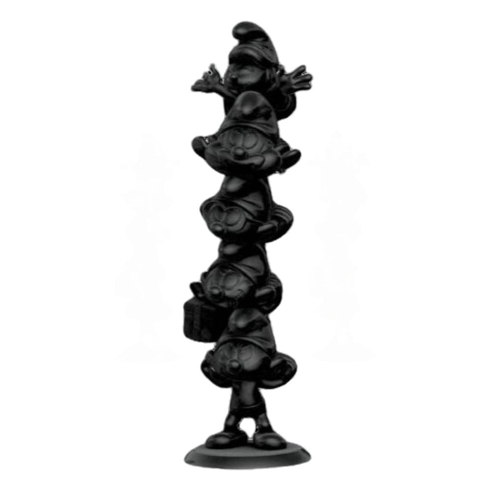 The Smurfs Resin Statue Smurfs Column Black Edition 50 cm