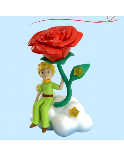 The Little Prince Figure Under the Rose 9 cm
