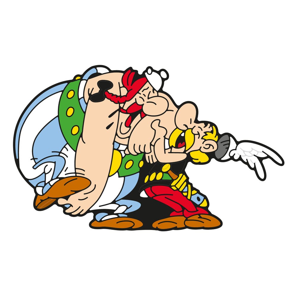 Asterix Fridge Magnet Asterix & Obelix Laughing 6 cm