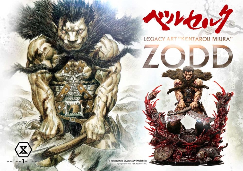 Collectibles - Berserk Legacy Art "Kentarou Miura" Statue 1/4 Zodd 88 cm