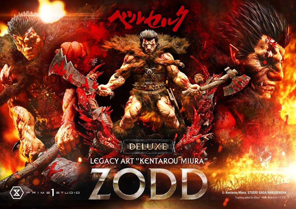 Collectibles - Berserk Legacy Art "Kentarou Miura" Statue 1/4 Zodd Deluxe Version 88 cm