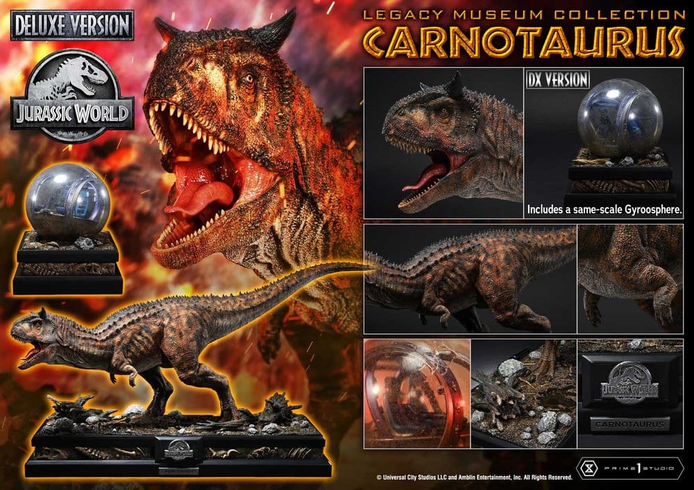 Jurassic World: Fallen Kingdom Legacy Museum Collection Statue 1/15 Carnotaurus Deluxe 38 cm [5]