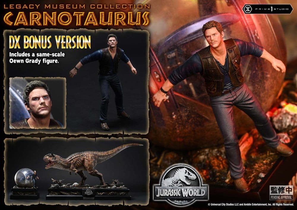Jurassic World: Fallen Kingdom Legacy Museum Collection Statue 1/15 Carnotaurus DX Bonus 38 cm [1]
