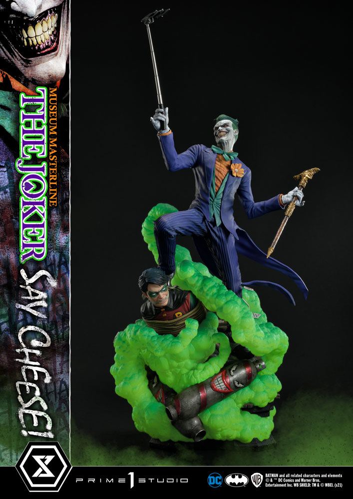 DC Comics Statue 1/3 The Joker Say Cheese 99 cm