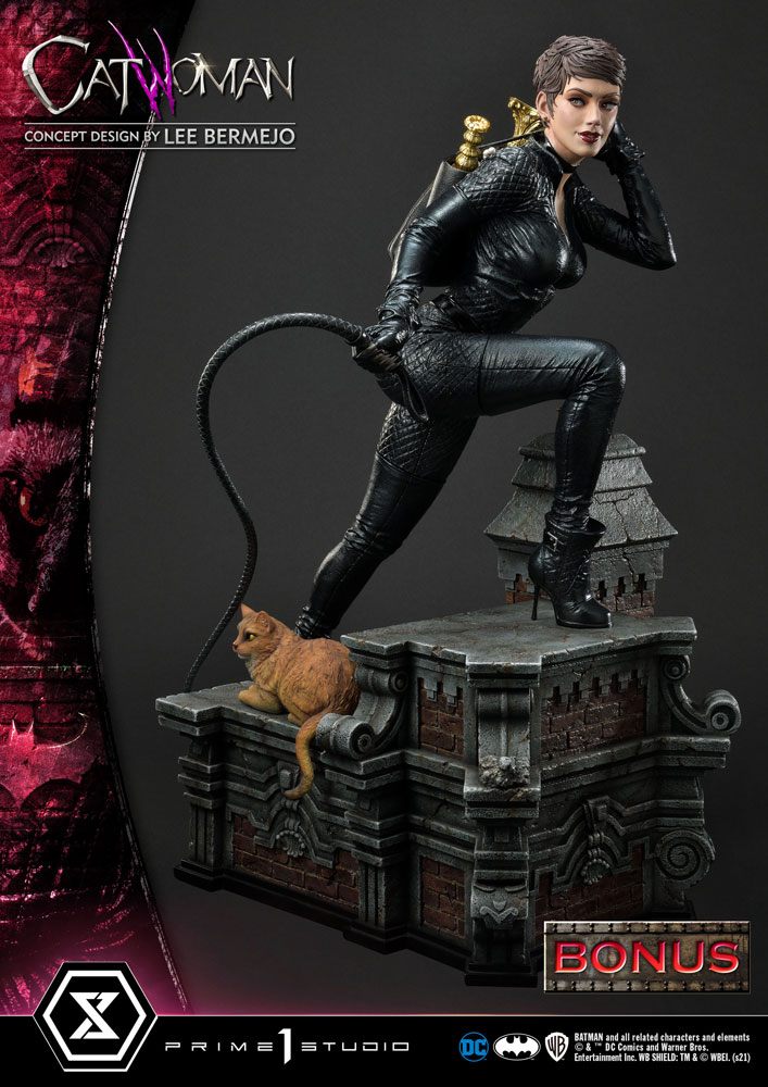 DC Comics Statue 1/3 Catwoman Deluxe Bonus Version Concept Design by Lee Bermejo 69 cm