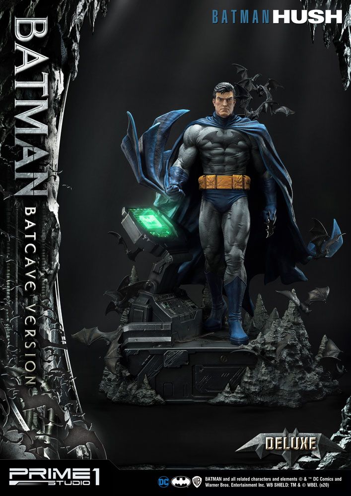 Batman Hush Statue 1/3 Batman Batcave Deluxe Version 88 cm