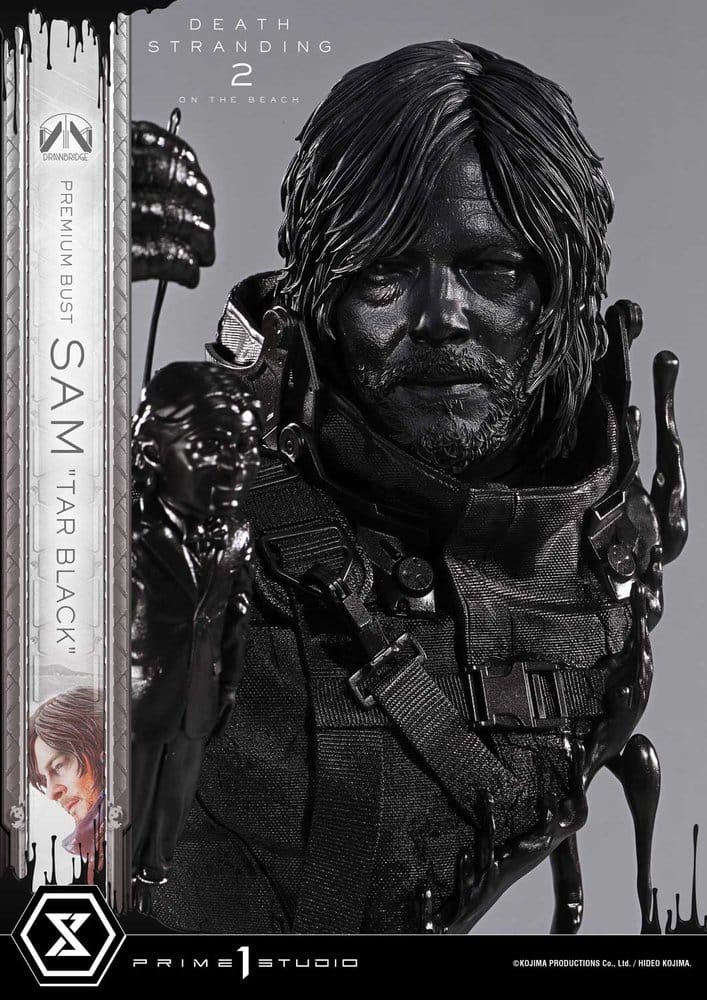 Death Stranding 2: On the Beach Premium Bust 1/3 Sam Tar Black 44 cm [9]