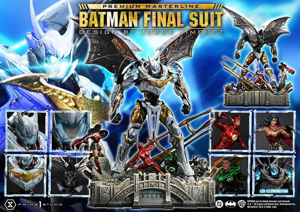 Justice League (Comics) Premium Masterline Statue Batman Final Suit (Design by Jorge Jimenez) 67 cm [7]