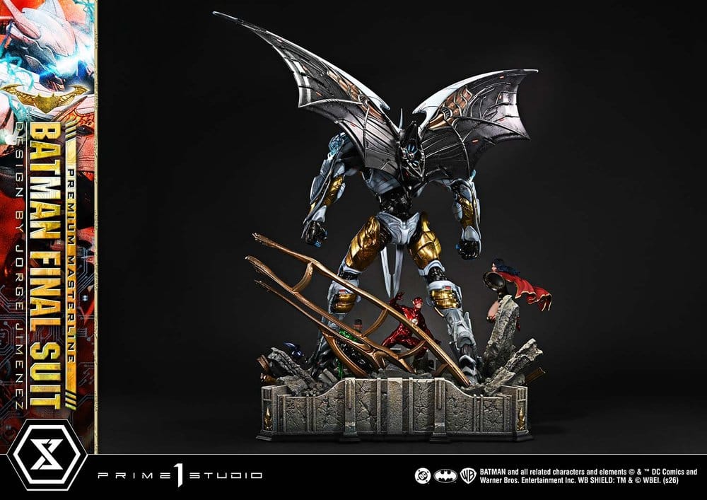 Justice League (Comics) Premium Masterline Statue Batman Final Suit (Design by Jorge Jimenez) 67 cm [9]