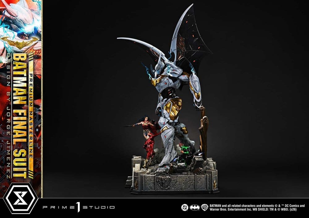 Justice League (Comics) Premium Masterline Statue Batman Final Suit (Design by Jorge Jimenez) 67 cm [10]