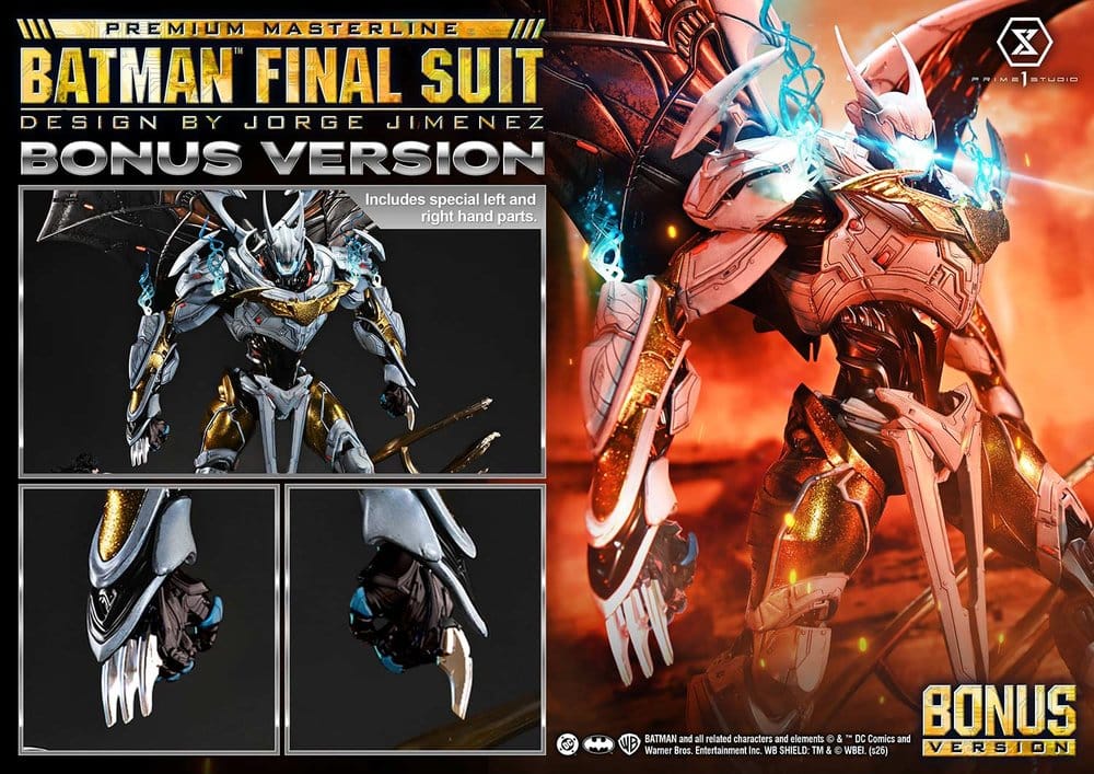 Justice League (Comics) Premium Masterline Statue Batman Final Suit (Design by Jorge Jimenez) Bonus Version 67 cm [1]