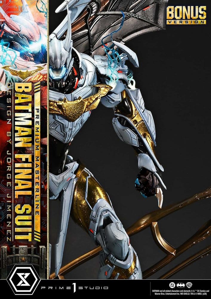 Justice League (Comics) Premium Masterline Statue Batman Final Suit (Design by Jorge Jimenez) Bonus Version 67 cm [13]