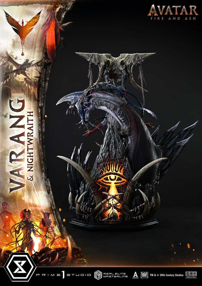 Avatar: Fire and Ash (Film) Real Elite Masterline Series Statue 1/4 Varang & Nightwraith Avatar Legacy Collection 96 cm [5]
