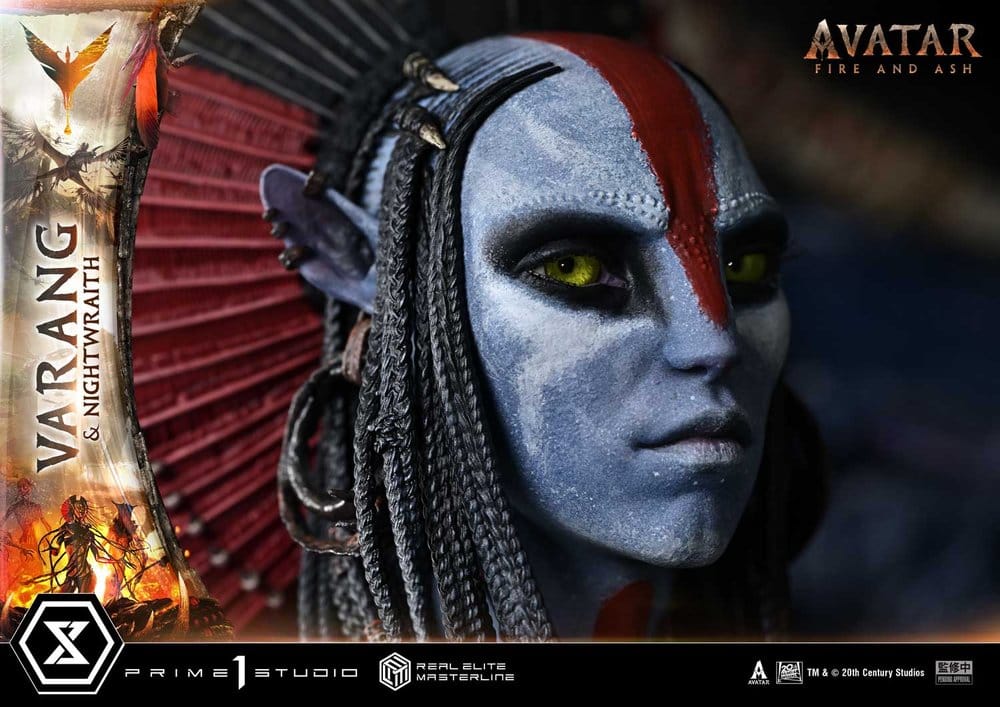 Avatar: Fire and Ash (Film) Real Elite Masterline Series Statue 1/4 Varang & Nightwraith Avatar Legacy Collection Bonus Version 96 cm [12]