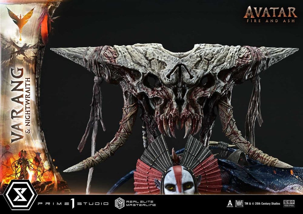 Avatar: Fire and Ash (Film) Real Elite Masterline Series Statue 1/4 Varang & Nightwraith Avatar Legacy Collection Bonus Version 96 cm [22]