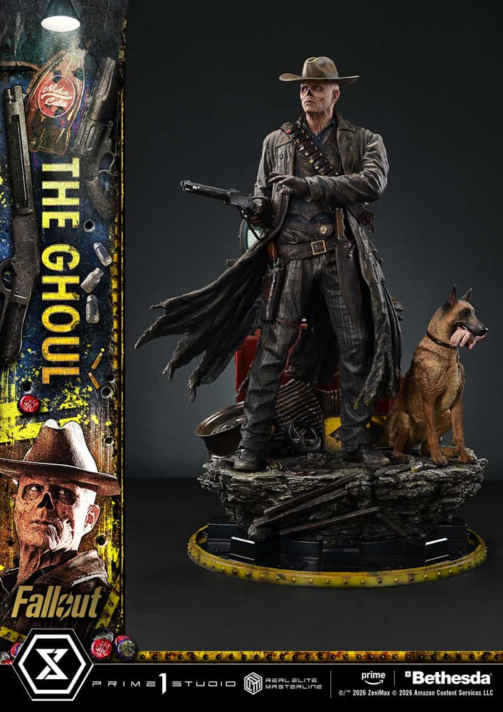 Fallout (TV Series) Real Elite Masterline Series Statue 1/4 The Ghoul Deluxe Version 64 cm [20]