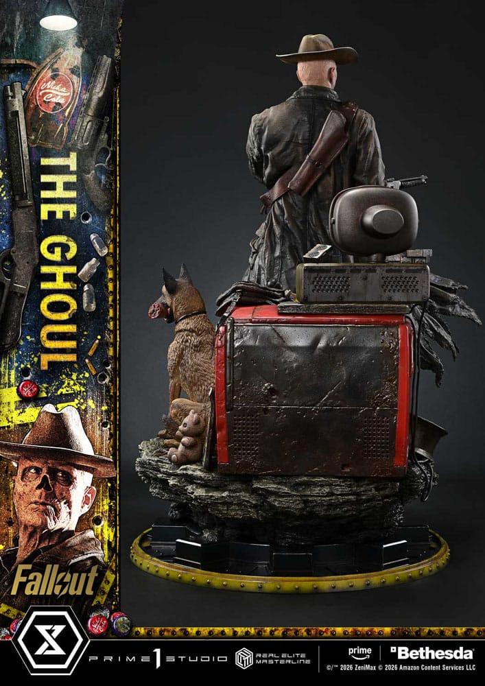 Fallout (TV Series) Real Elite Masterline Series Statue 1/4 The Ghoul Deluxe Version 64 cm [23]