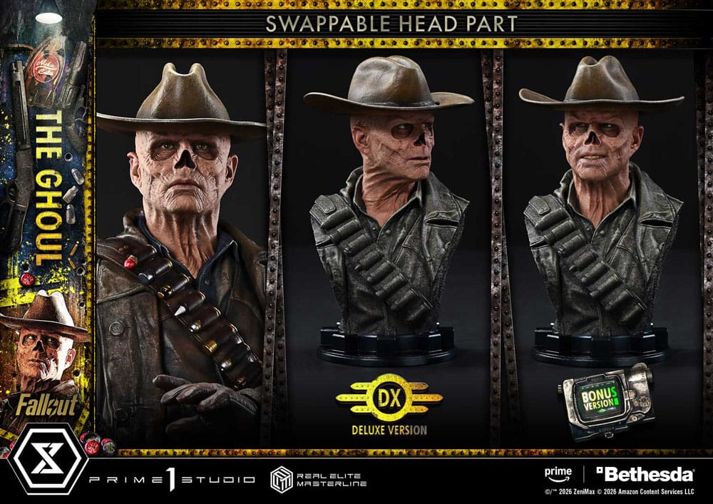 Fallout (TV Series) Real Elite Masterline Series Statue 1/4 The Ghoul DX Bonus Version 64 cm [5]