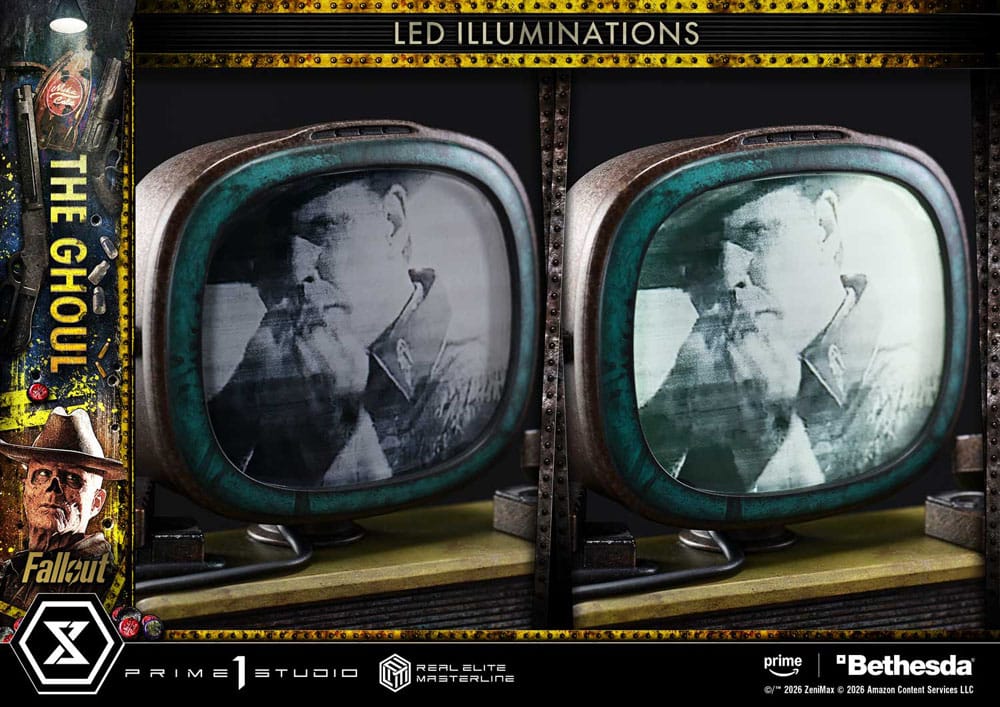 Fallout (TV Series) Real Elite Masterline Series Statue 1/4 The Ghoul DX Bonus Version 64 cm [10]