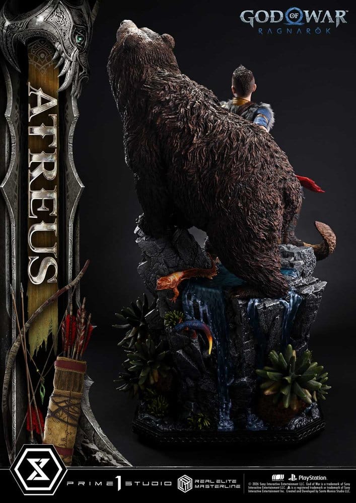 God of War: Ragnarok Real Elite Masterline Statue 1/3 Atreus DX Bonus Version 96 cm [5]