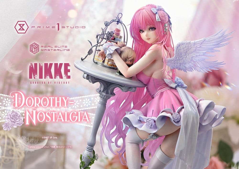 PRECOMENZI - Goddess of Victory: Nikke Real Elite Masterline Statue 1/4 Dorothy - Nostalgia Bonus Version 53 cm