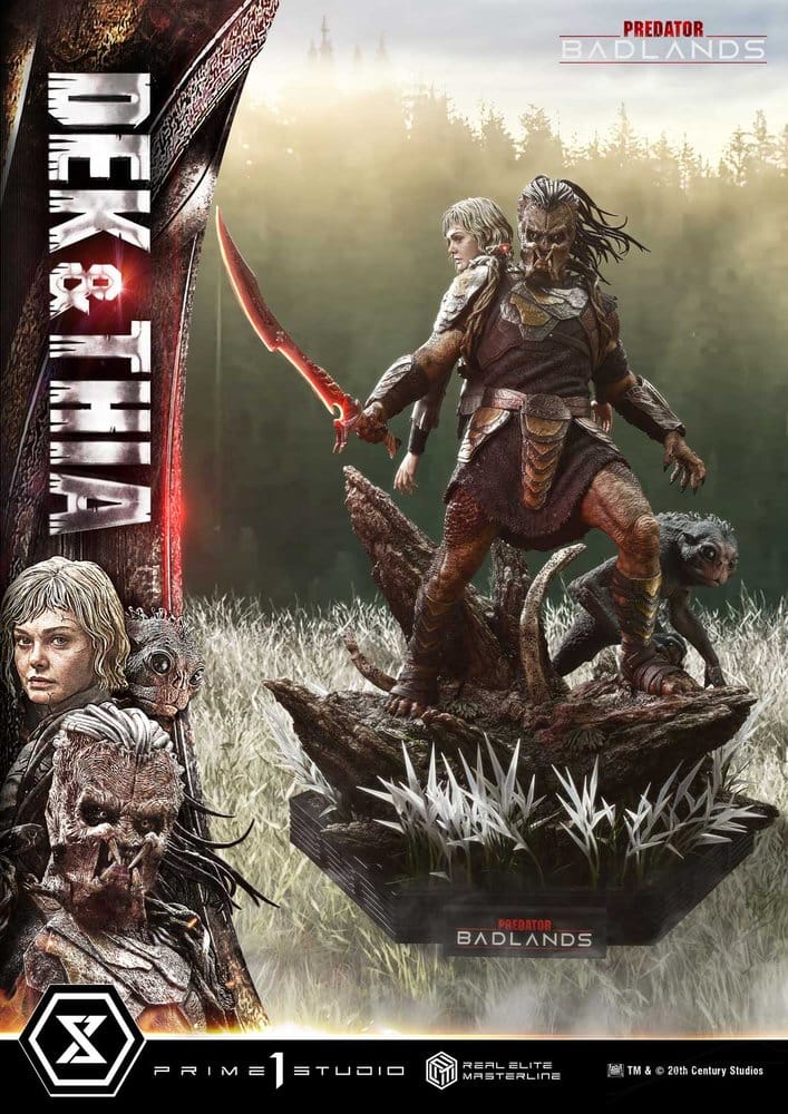 Predator Real Elite Masterline Statue 1/3 Badlands Dek & Thia 87 cm [2]