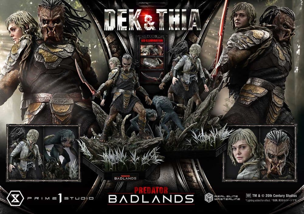 Predator Real Elite Masterline Statue 1/3 Badlands Dek & Thia 87 cm [3]