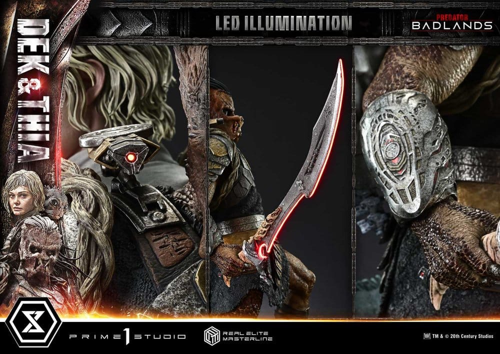 Predator Real Elite Masterline Statue 1/3 Badlands Dek & Thia 87 cm [4]