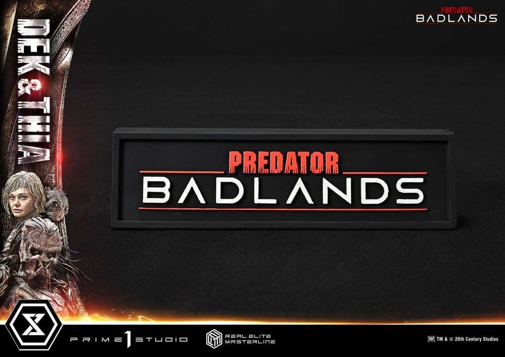 Predator Real Elite Masterline Statue 1/3 Badlands Dek & Thia 87 cm [12]