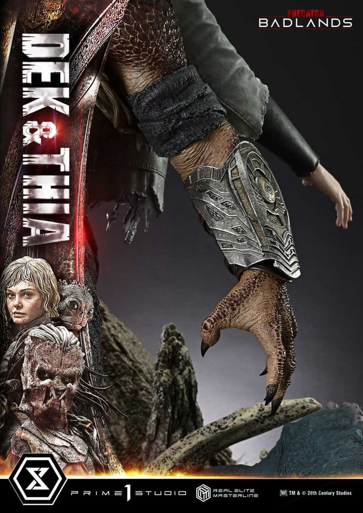 Predator Real Elite Masterline Statue 1/3 Badlands Dek & Thia 87 cm [15]