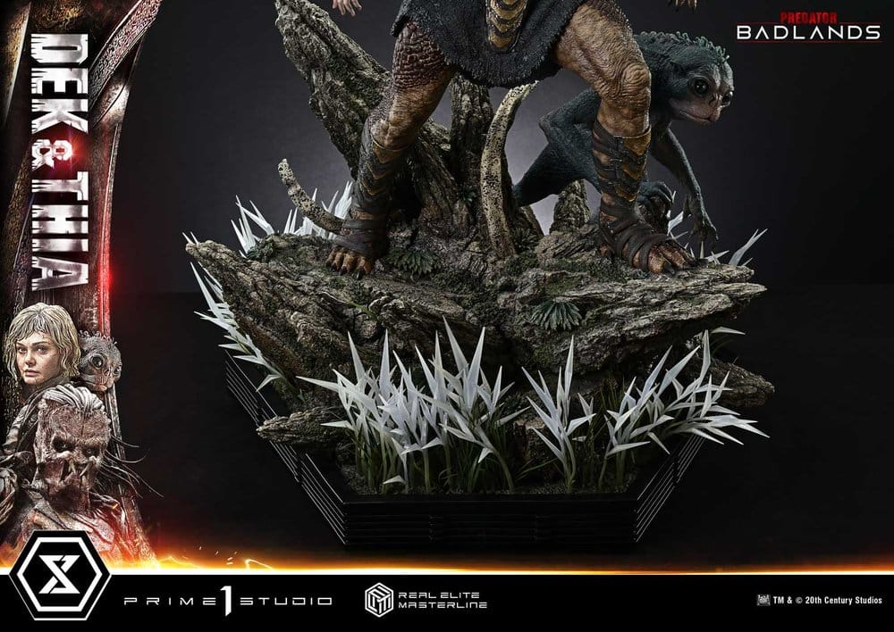 Predator Real Elite Masterline Statue 1/3 Badlands Dek & Thia 87 cm [17]
