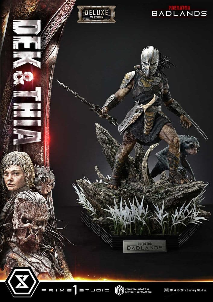 Predator Real Elite Masterline Statue 1/3 Badlands Dek & Thia Deluxe Version 87 cm [11]