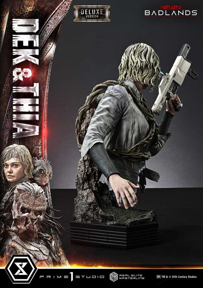 Predator Real Elite Masterline Statue 1/3 Badlands Dek & Thia Deluxe Version 87 cm [13]