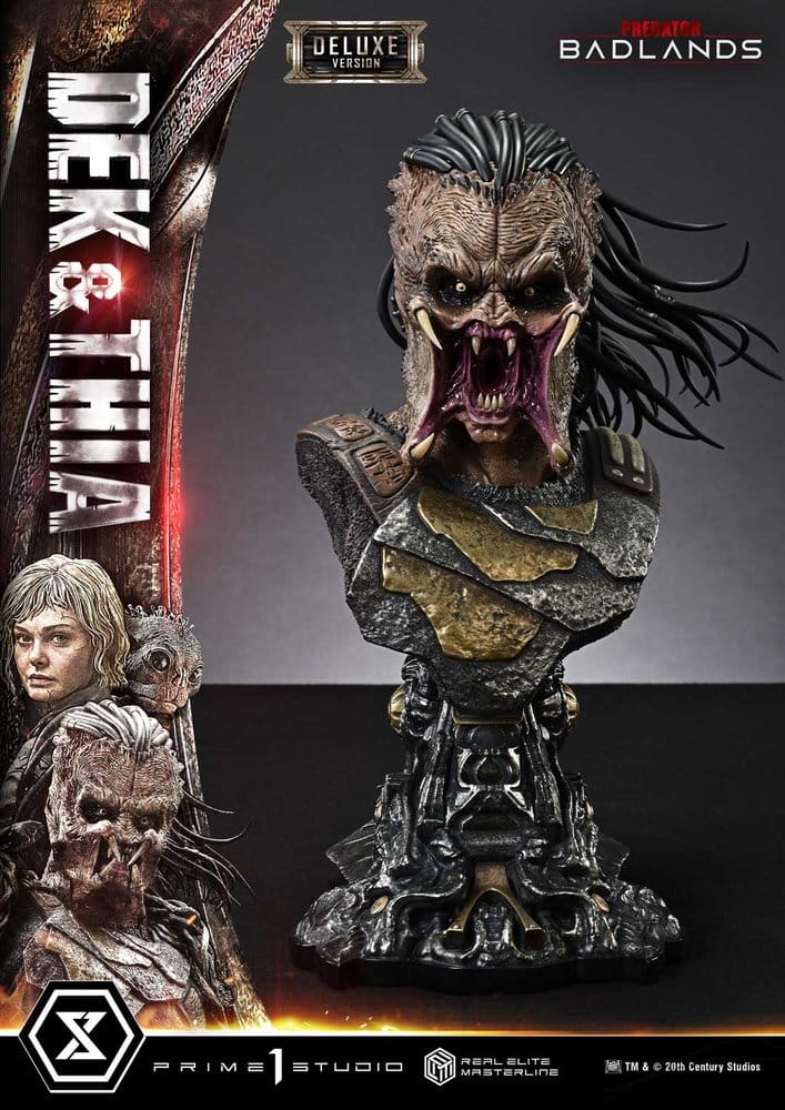 Predator Real Elite Masterline Statue 1/3 Badlands Dek & Thia Deluxe Version 87 cm [14]
