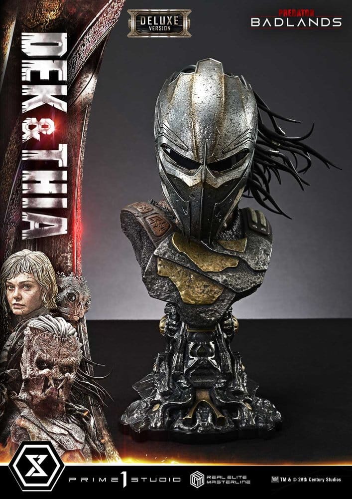 Predator Real Elite Masterline Statue 1/3 Badlands Dek & Thia Deluxe Version 87 cm [15]