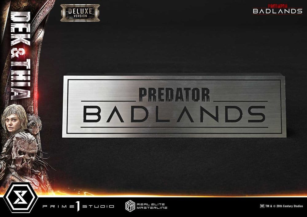 Predator Real Elite Masterline Statue 1/3 Badlands Dek & Thia Deluxe Version 87 cm [17]