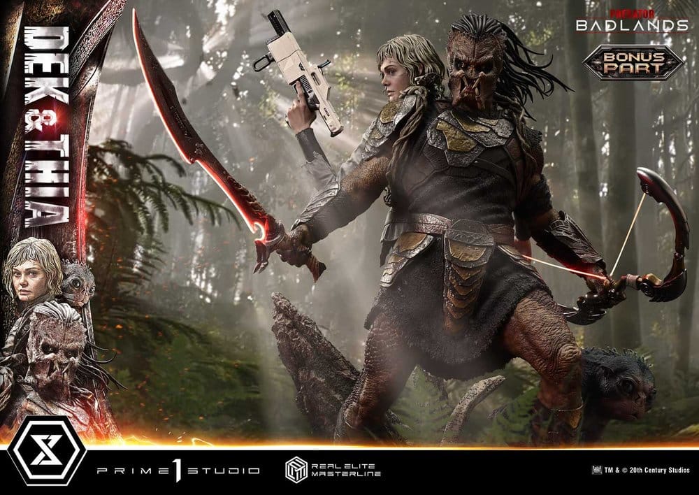 Predator Real Elite Masterline Statue 1/3 Badlands Dek & Thia DX Bonus Version 87 cm [5]