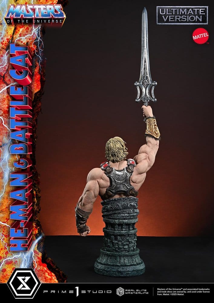 Masters of the Universe Real Elite Masterline Series Statue 1/4 He-Man & Battle Cat Ultimate Bonus Version 86 cm [20]