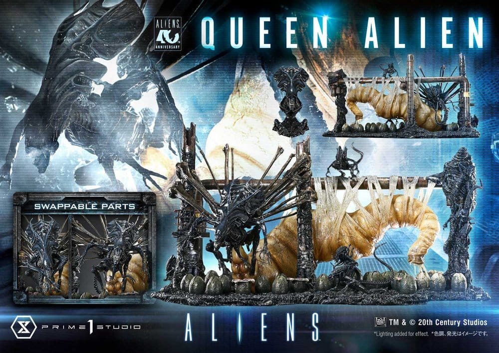 Aliens (Film) Ultimate Diorama Masterline Statue Queen Alien 75 cm [3]