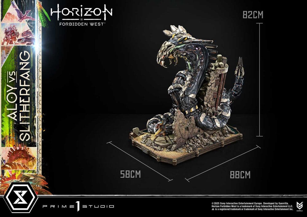 Horizon Forbidden West Ultimate Diorama Masterline Series Statue Aloy vs. The Slitherfang 82 cm [3]