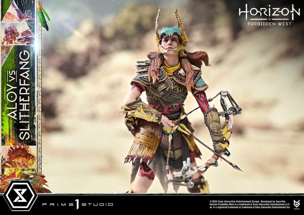 Horizon Forbidden West Ultimate Diorama Masterline Series Statue Aloy vs. The Slitherfang 82 cm [8]